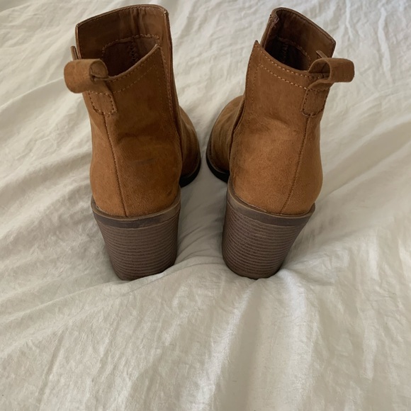 Target Camel Suede Booties - Picture 4 of 5
